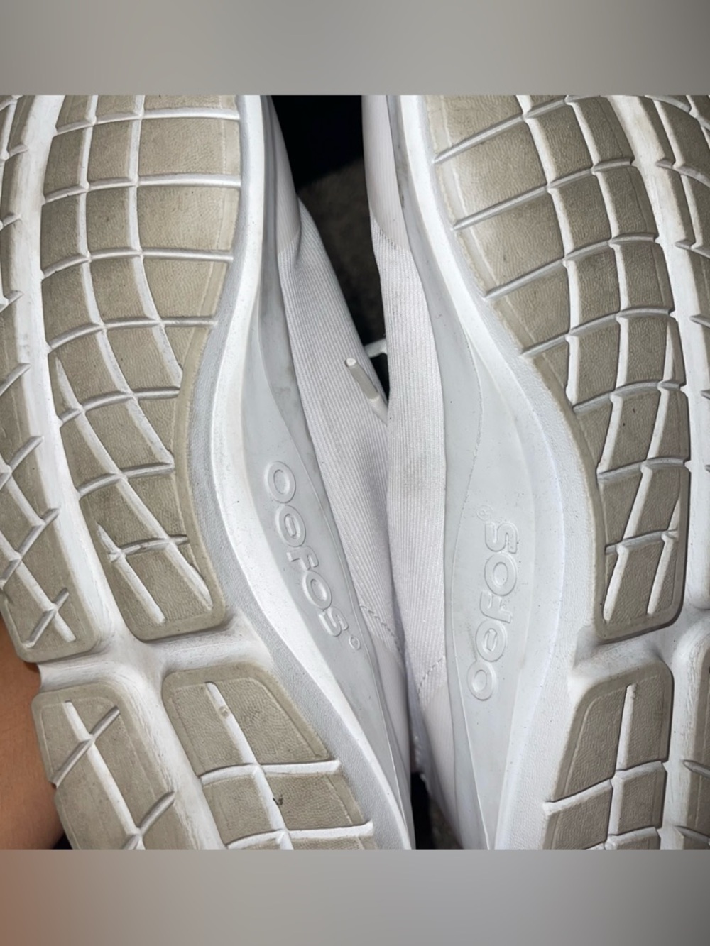 OOFOS OOmg Sport LS Recovery Men’s Sneakers White Size 11 08012024-11 - Picture 4 of 8